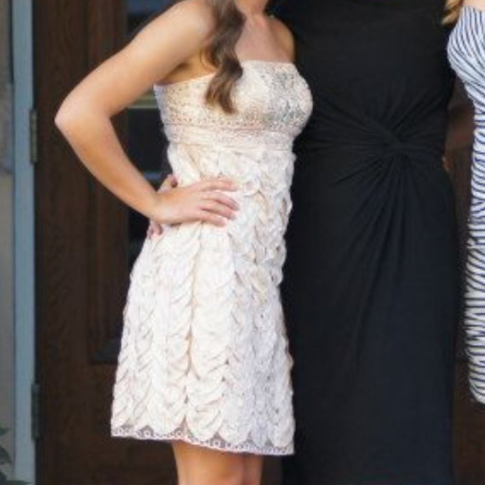 Strapless Sue Wong Dress